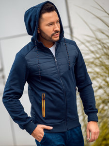 Men's Lightweight Jacket Navy Blue Bolf KS2149