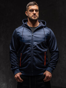 Men's Lightweight Jacket Navy Blue Bolf KS2149A1