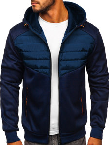 Men's Lightweight Jacket Navy Blue Bolf KS2232