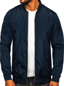 Men's Lightweight Jacket Navy Blue Bolf W3908