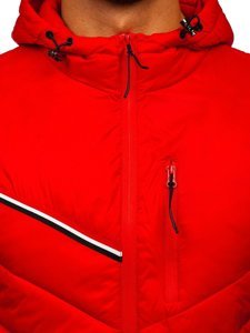 Men's Lightweight Jacket Red Bolf M13008