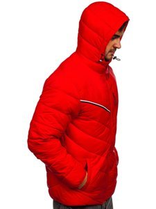 Men's Lightweight Jacket Red Bolf M13008