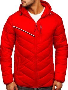 Men's Lightweight Jacket Red Bolf M13008