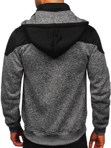 Men's Lightweight Jacket with hood Graphite Bolf TC1267