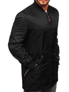 Men's Lightweight Parka Jacket Black Bolf JK363