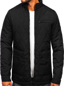 Men's Lightweight Quilted Jacket Black Bolf 22M11