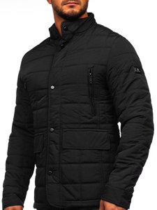 Men's Lightweight Quilted Jacket Black Bolf 22M16