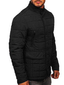 Men's Lightweight Quilted Jacket Black Bolf 22M16