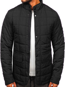 Men's Lightweight Quilted Jacket Black Bolf 22M16