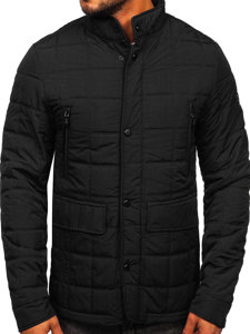 Men's Lightweight Quilted Jacket Black Bolf 22M16