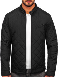 Men's Lightweight Quilted Jacket Black Bolf 22M306