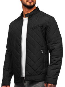 Men's Lightweight Quilted Jacket Black Bolf 22M306