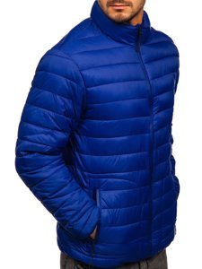 Men's Lightweight Quilted Jacket Navy Blue Bolf 13007