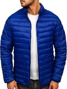 Men's Lightweight Quilted Jacket Navy Blue Bolf 13007