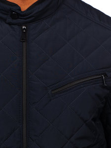 Men's Lightweight Quilted Jacket Navy Blue Bolf 22M306