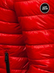 Men's Lightweight Quilted Jacket Red Bolf 6794