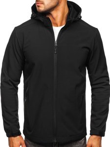 Men's Lightweight Softshell Jacket Black Bolf HH017