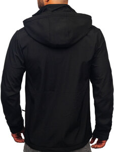 Men's Lightweight Softshell Jacket Black Bolf HSS036