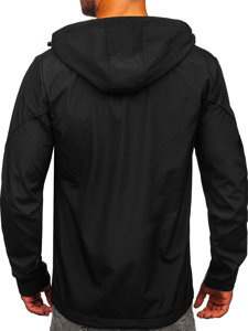 Men's Lightweight Softshell Jacket Black Bolf HSS037