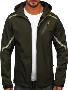 Men's Lightweight Softshell Jacket Khaki Bolf HSS037