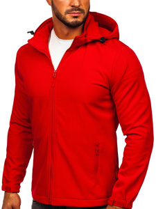 Men's Lightweight Softshell Jacket Red Bolf HH017