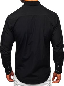 Men's Long Sleeve Shirt Black Bolf 20718