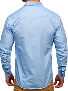 Men's Long Sleeve Shirt Sky Blue Bolf 20725