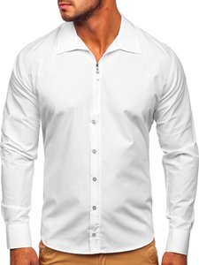 Men's Long Sleeve Shirt White Bolf 20702