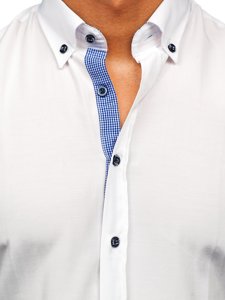 Men's Long Sleeve Shirt White Bolf 20719