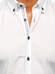 Men's Long Sleeve Shirt White Bolf 20720