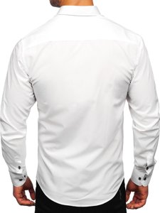 Men's Long Sleeve Shirt White Bolf 20720