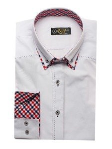 Men's Long Sleeve Shirt White Bolf 3707