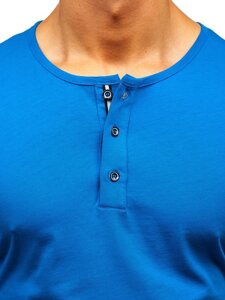 Men's Long Sleeve Top Blue Bolf 1114