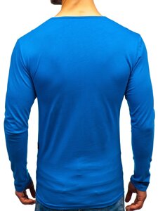 Men's Long Sleeve Top Blue Bolf 1114