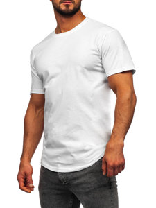 Men's Longsleeve Plain T-shirt White Bolf 14290