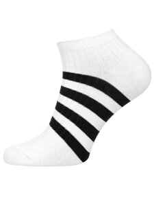 Men’s Low Socks White-Black Bolf M082-5P 5 PACK