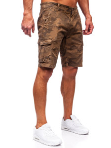 Men's Military Cargo Shorts Brown Bolf ZK8806