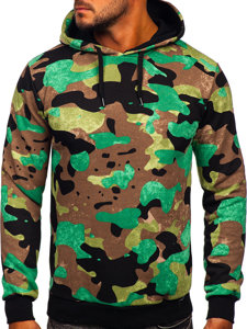 Men's Military Hoodie Green Bolf 141023