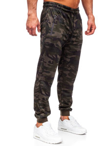 Men's Military Jogger Sweatpants Dark Green Bolf JX6185