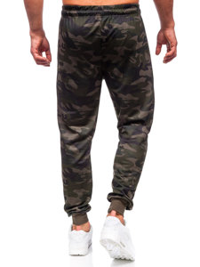 Men's Military Jogger Sweatpants Dark Green Bolf JX6185