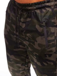 Men's Military Jogger Sweatpants Dark Green Bolf JX6185