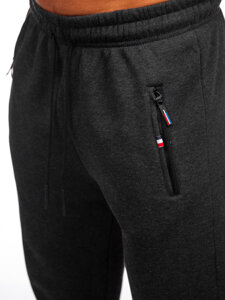 Men's Oversized Sweatpants Anthracite Bolf JX6500