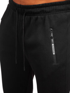 Men's Oversized Sweatpants Black Bolf JX6506