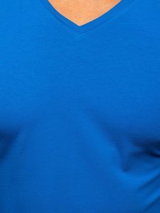 Men's Plain Long Sleeve Top Blue Bolf 172008