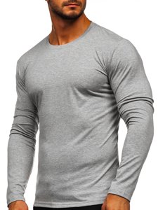 Men's Plain Longsleeve Grey Bolf 2088L