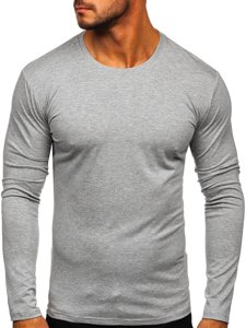 Men's Plain Longsleeve Grey Bolf 2088L