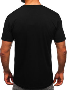 Men's Plain T-shirt Black Bolf 14291