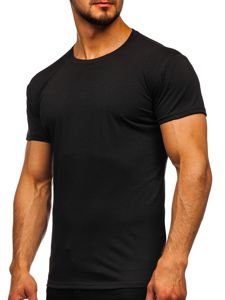 Men's Plain T-shirt Black Bolf 2005