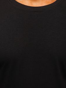 Men's Plain T-shirt Black Bolf 2005