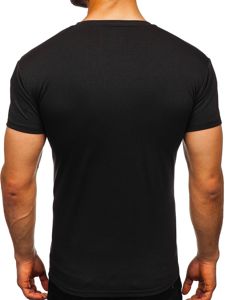 Men's Plain T-shirt Black Bolf 2005